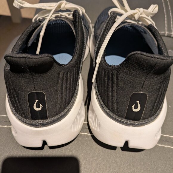 Olukai Black Island Hopper sneakers black 9 - Picture 2 of 4